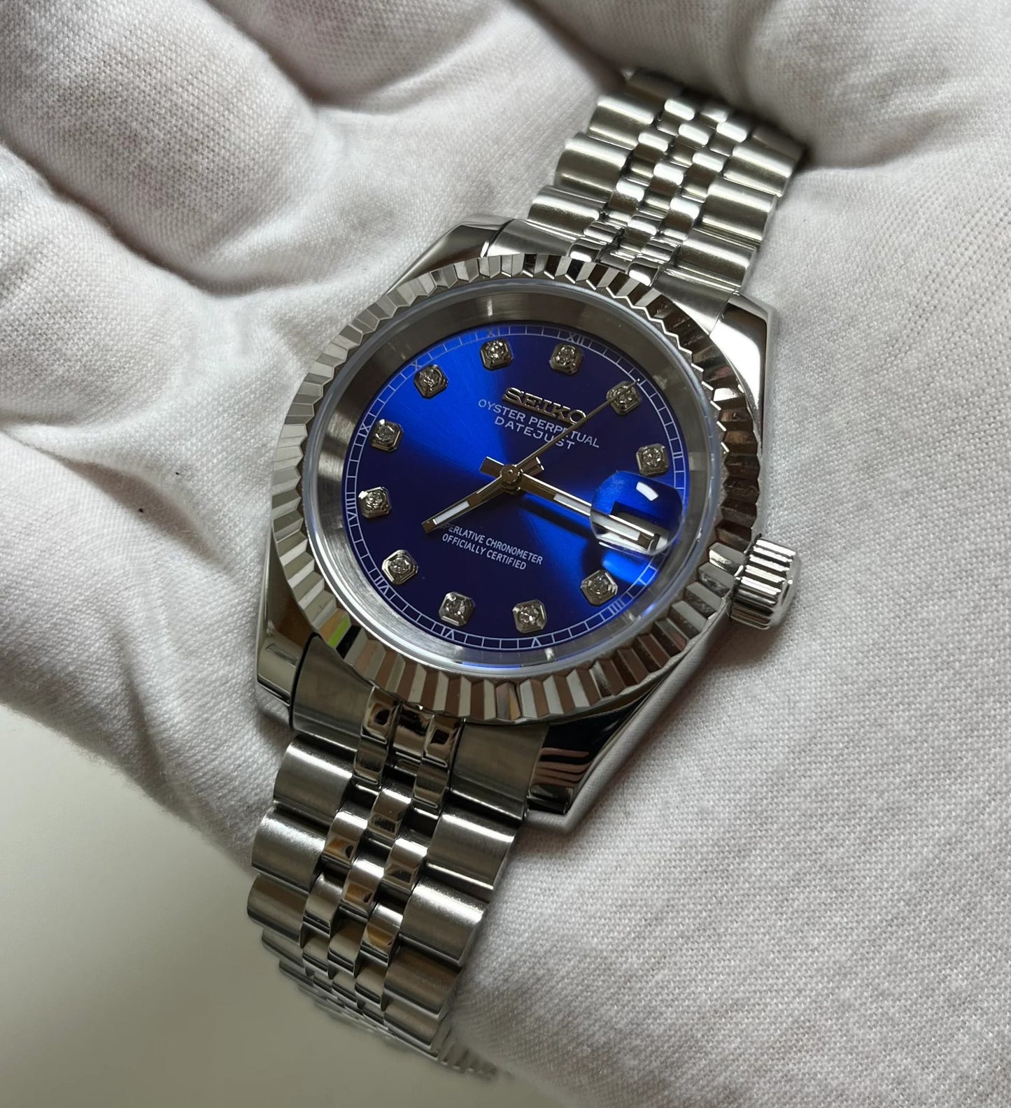 Seiko Blue Diamond Mod