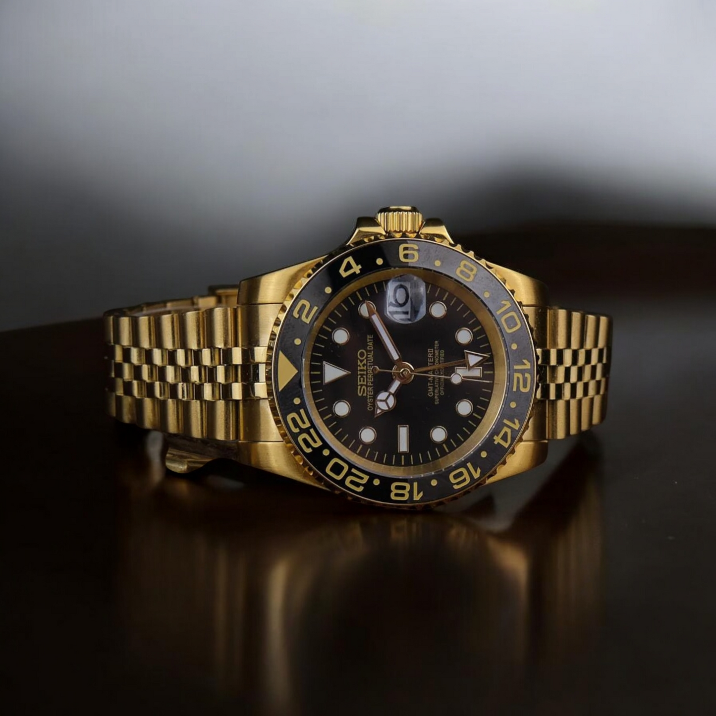 Seiko GMT GoldMaster Mod