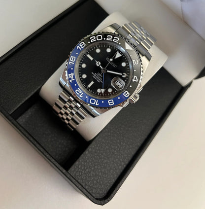 Seiko GMT Batman Mod