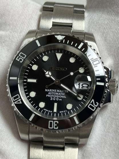 Seiko GMT Black Mod