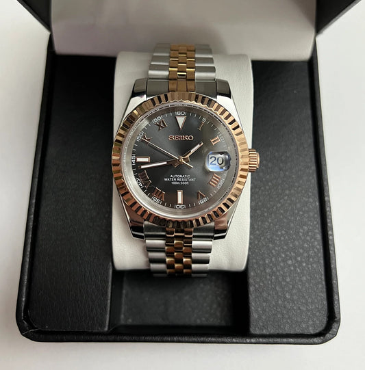 Seiko RoseGold Wimbledon Mod
